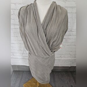 RACHEL Rachel Roy Country Road Dress | Mushroom | XS | NWT